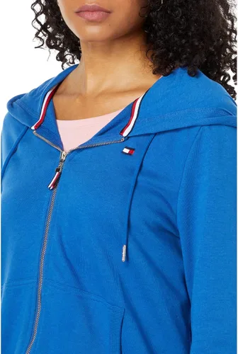 Vista 3 de Tommy Hilfiger Sudadera con capucha para mujer, camisa de manga larga