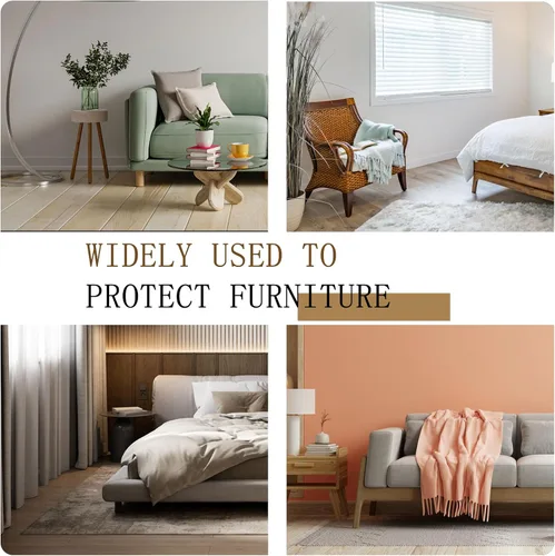 Vista 7 de Elevadores de cama resistentes, juego de 8, elevadores cuadrados apilables para muebles, elevadores de muebles de cama ajustables, altura de 0.5 a 2