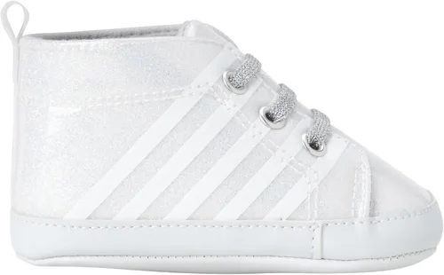 Vista 3 de K-Swiss Tenis para bebé niña Zapatos ligeros de suela suave Tenis de primera caminante para bebés niñas (0-12 meses)