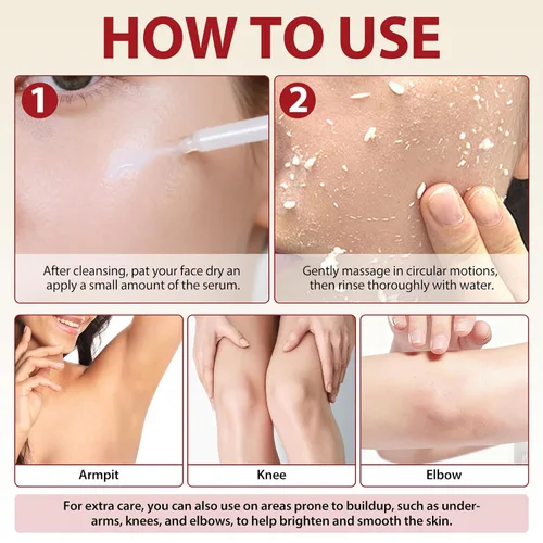 Vista 6 de Paquete de 2 ampollas de arroz Peel Shot Glow Dúo, exfoliante de arroz blanco y negro para todo tipo de piel, minimizador hidratante de poros