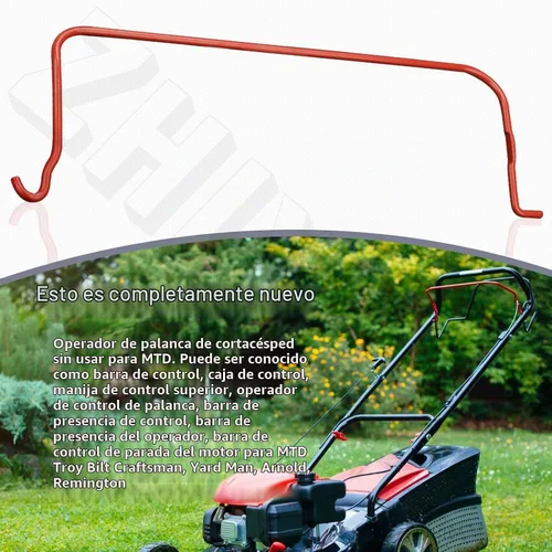 Vista 6 de Mango de control de cuchilla de cortacésped 747-05214D compatible con MTD, Troy Bilt, Craftsman, Yard Man para 11A-A26M011 (2010)