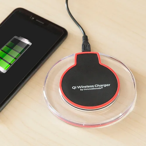 Vista 4 de Cargador Inalámbrico para Smartphones Qi InnovaGoods