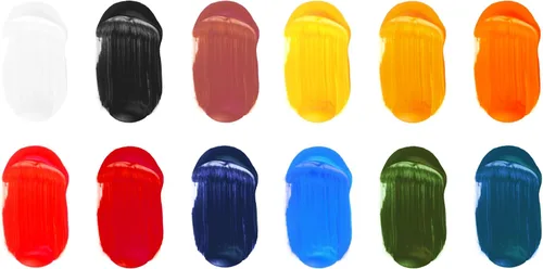 Vista 5 de Camel Caja de color acrílico - Tubos de 0.7 fl oz, 12 tonos