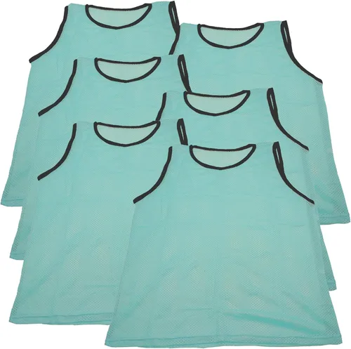 Vista 65 de BlueDot Trading Adult & Youth Scrimmage Training Vests for Soccer, Basketball & More – Available in 1, 6, 12, 24 Packs Naranja