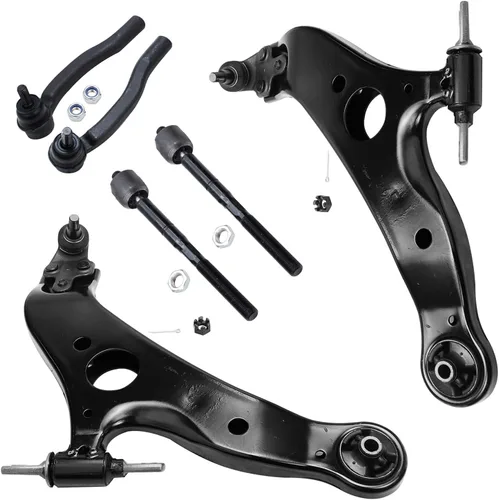 Vista 8 de Detroit Axle - Kit de brazos de control delantero para Chevy Silverado 1500 GMC Sierra 1500 GMC Sierra 1500 Avalanche Yukon Tahoe Escalade ESV EXT