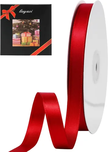 Vista 101 de LIUYAXI Cinta púrpura claro, 1/2 pulgada x 25 yardas, cinta de doble cara púrpura claro para envolver regalos, manualidades, ramo de lazos