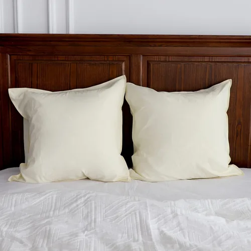 Vista 25 de Simple&Opulence - Fundas de almohada lumbar de lino 12x20 pulgadas, juego de 2, mezcla de lino y algodón, rectangulares, decorativas, para sofá Rojo