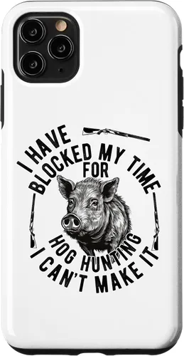 Vista 11 de iPhone 15 Hog Hunting Men Dad Wild Boar Pig Hunter Funny Feral swine Case