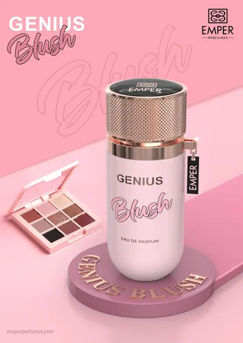 Vista 6 de Emper Genius Perfume Collection - Eau de Parfum para hombres y mujeres (3.4 fl oz, Blush)