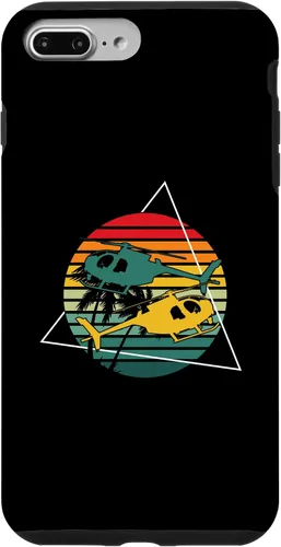 Vista 12 de Retro Helicopters Pilot Aviation Helicopter Case for iPhone 16