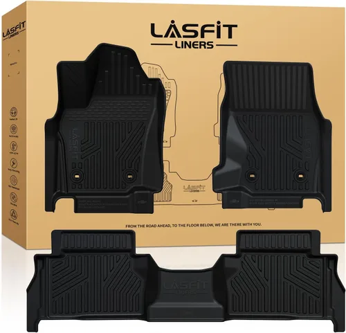 Vista 36 de LASFIT Alfombrillas de piso para Toyota Tacoma 2008-2011 Cabina de Acceso Transmisión Automática, Forro de Piso de Ajuste Personalizado para Todo