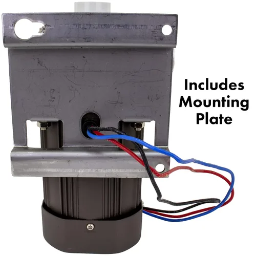 Vista 4 de IMM Reemplazo del motor de máquina de hielo para motores Hoshizaki S-0730 de máquinas de hielo Incluye placa de montaje, cable de 14 pulgadas