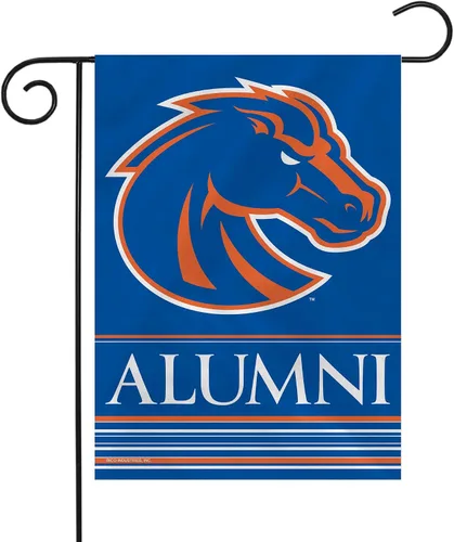 Vista 82 de Rico Industries NCAA Alumni - Bandera de jardín de doble cara de 13 x 18 pulgadas