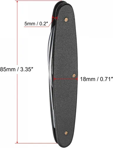 Vista 2 de uxcell Cuchillo de extracción de caja de reloj con parte trasera de reloj herramienta de extracción de doble uso, removedor de batería de acero