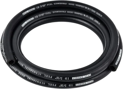 Vista 8 de EVIL ENERGY Manguera de combustible sumergible de 3/8 "E85 en línea de tanque SAE 30R10 para sistemas de combustible automotrices 1FT 300PSI