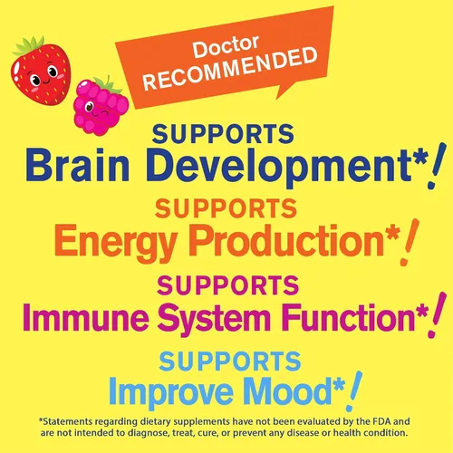 Vista 7 de WellYeah Curcumina de cúrcuma para niños + vitamina B12 para niños, paquete de gomitas – Gran sabor, suplemento vitamínico, sin gluten, sin OMG