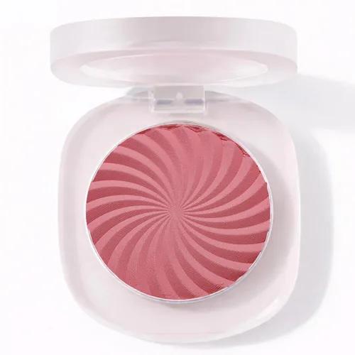 Vista 11 de TINTARK - Rubor atrevido en polvo, sin talco, color rosa matutino Tono rosa con un suave toque melocotón para un color natural diario