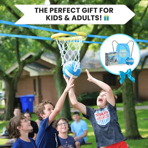 Vista 7 de HALO BALL Aro de baloncesto portátil con altura ajustable – Juega el juego flotante al aire libre en la playa, césped, patio trasero, piscina