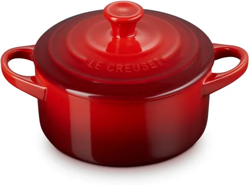 Vista 10 de Le Creuset Gres Mini Redondo Cocotte, 14 onzas., Artichaut