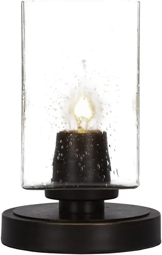 Vista 71 de Luna - Lámpara de mesa con 1 luz en granito oscuro (51-DG-300)
