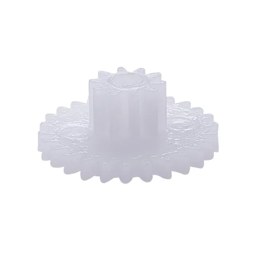Vista 16 de Othmro 20 piezas de engranajes de plástico 8 dientes modelo 082A engranaje de reducción engranajes de gusano de plástico para RC coche robot motor
