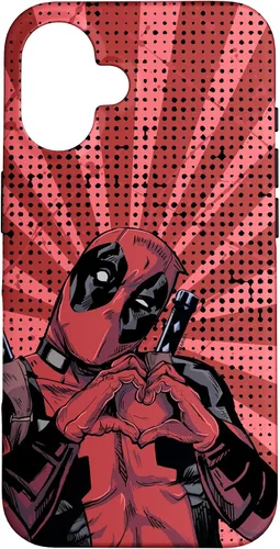 Vista 32 de Marvel Deadpool - Carcasa para iPhone 17, diseño de manos de cómic