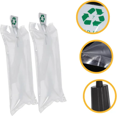 Vista 9 de LALAFINA 100pcs inflable para la almohada de empaquetado para Express ningún material del daño