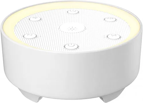 Vista 9 de Kipcush Máquina de sonido para dormir, 21 sonidos sin bucle de alta fidelidad, máquina portátil de ruido blanco para bebés, niños y adultos, luz