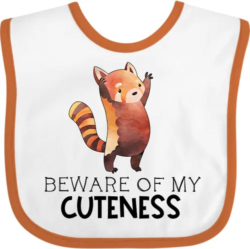 Vista 19 de inktastic Beware Of My Cuteness Cute Red Panda Babero