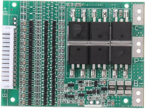 Vista 3 de 13S 48V 35A PCB BMS Placa de Protección de Cargador de Batería de Litio Li-ion Lipo Módulo de Celda con Balance para Paquete de Celdas de Batería