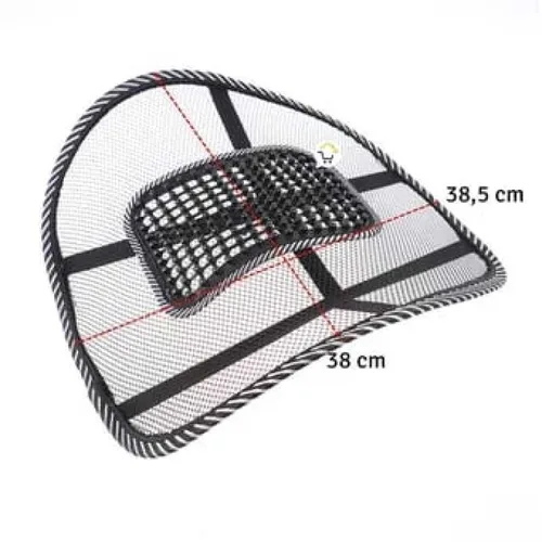 Vista 2 de Corrector De Espalda Lumbar Soporte De Espaldar Para Silla