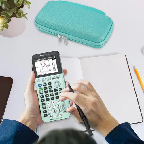 Vista 7 de ProCase Estuche rígido de EVA para Texas Instruments Ti-84 Plus CE, caja de transporte de almacenamiento de viaje duradera bolsa protectora