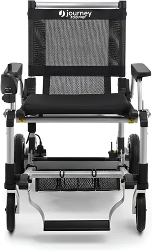 Vista 2 de Journey Zoomer - Silla eléctrica eléctrica - Silla de ruedas ligera plegable con pilas para adultos y personas mayores, capacidad de peso de 300