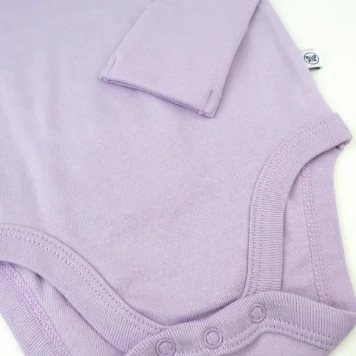 Vista 5 de HonestBaby Multipack de mamelucos de manga larga de algodón orgánico para bebés y niñas