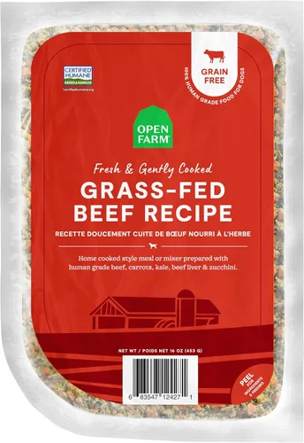 Vista 8 de Open Farm, Harvest Chicken - Alimento para perros recién hecho a mano, sin granos, bolsa de 16 onzas (paquete de 8) Vet-Approved & Gently Cooked