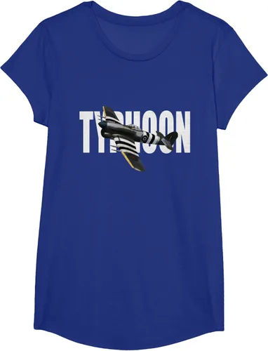 Vista 65 de RAF Hawker Typhoon WW2 Fighter Aircraft T-Shirt
