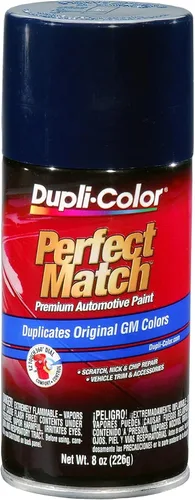 Vista 123 de Dupli-Color EBCC04177 Perfect Match Pintura en Aerosol Automotriz – Chrysler Bright Platinum Metallic, PS4/MS4 – Lata de Aerosol de 8 oz