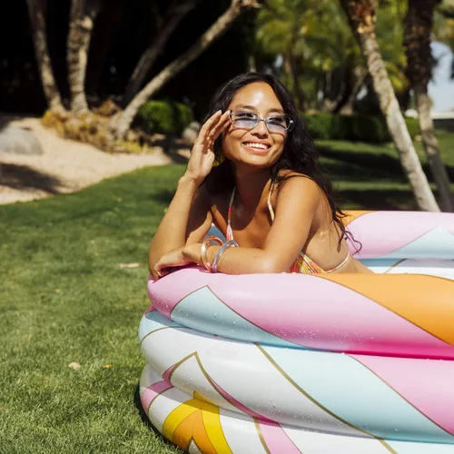 Vista 3 de FUNBOY & Malibu Barbie - Piscina inflable de lujo para niños, perfecta para una fiesta de verano en la piscina, mediana