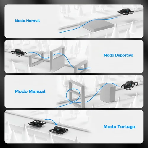 Vista 4 de BETAFPV Aquila16 FPV Kit con transmisor LiteRadio 2 SE para simulador, gafas VR03 con función de grabación DVR, 3 modos de vuelo, kit RTF 1S