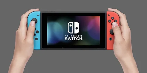 Vista 3 de Nintendo Switch Neon Blue and Neon Red Joy-Con (Renewed)
