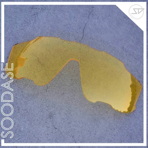 Vista 5 de SOODASE - Gafas de sol Oakley Jawbreaker transparenteamarillo 2 pares de lentes de repuesto