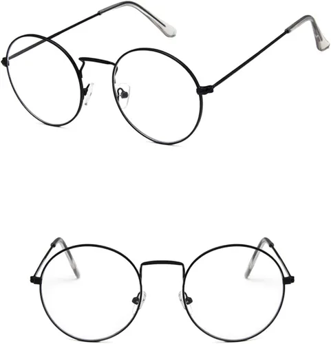 Vista 3 de Shiratori Gafas de sol unisex retro dorado rojo Drive Holiday Round no polarizadas UV400