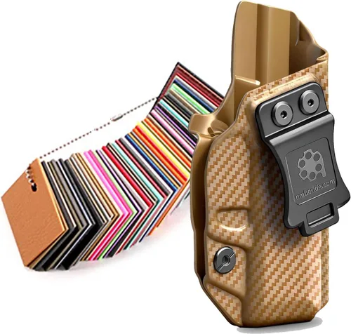 Vista 9 de Amberide IWB Funda Kydex para Ruger LCP II LCP2 LCP MAX LCP .380 Seguridad-9 Max-9 LC9 LC9s LC380 EC9s