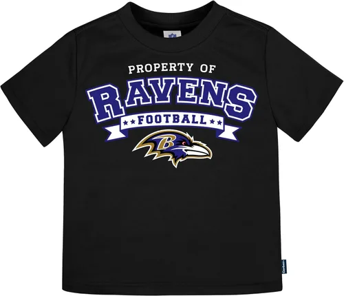 Vista 4 de Gerber NFL - Paquete de 3 camisetas de manga corta para bebé