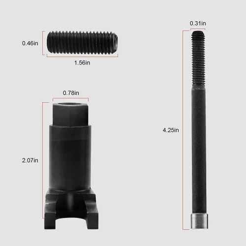 Vista 7 de Kit de herramientas de extracción de inyectores de combustible compatible con Ford Powerstroke Diesel 6.7L (2011-2018) Herramienta de extracción