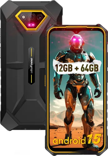 Vista 9 de Ulefone Armor X13 Teléfonos resistentes desbloqueados, IP68/IP69K teléfono impermeable, MTk Helio G36 12GB+64GB, cámara de visión nocturna de 50