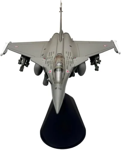 Vista 5 de 1:100 France Rafale C Libia War Fighter Jet Avión de metal militar fundido a troquel modelo para colección o regalo (Rafale)