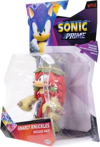 Vista 9 de Sonic Prime Figura de acción articulada de 5 pulgadas - Nudillos Gnarly