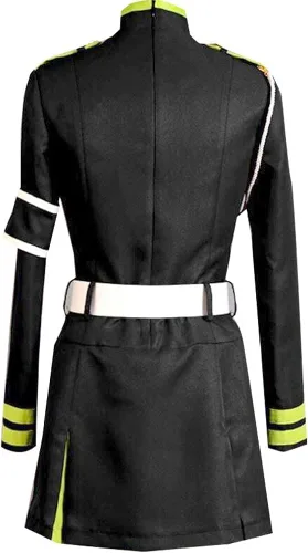 Vista 2 de GZCOS Anime Shinoa Hiragi Cosplay traje uniforme vestido Cosplay disfraz Halloween
