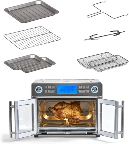 Vista 3 de Emeril Lagasse Dual Zone Technology 25QT Air Fryer Oven